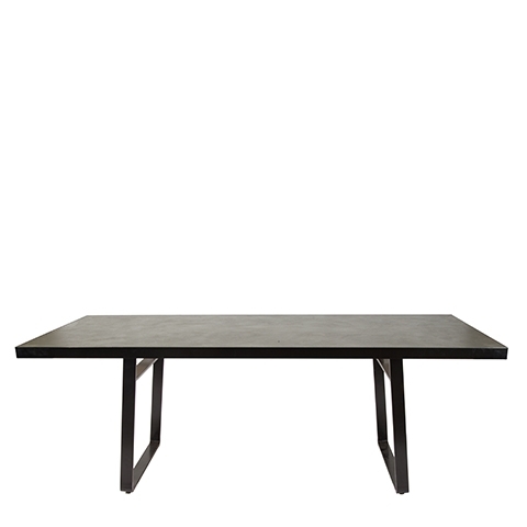 Faux Concrete Dining Table