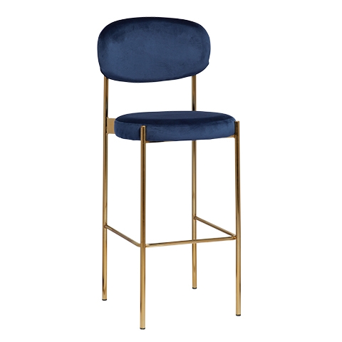 Duke Bar Stool Gold