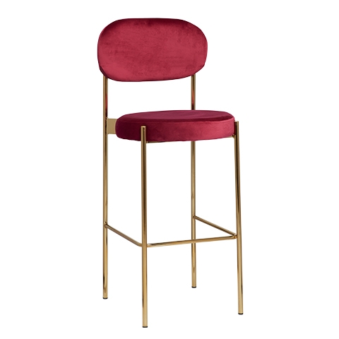 Duke Bar Stool Gold