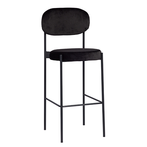 Duke Bar Stool Black