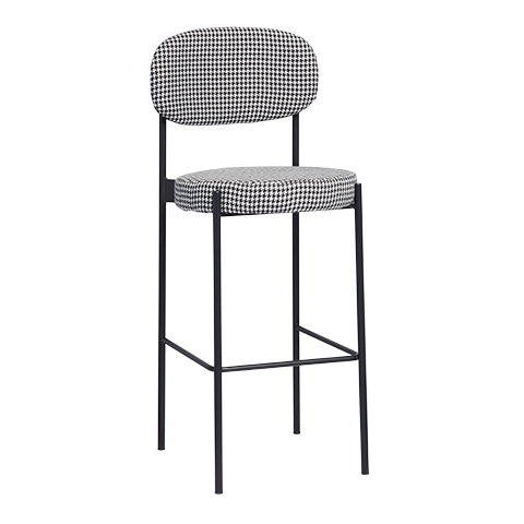 Duke Bar Stool Black