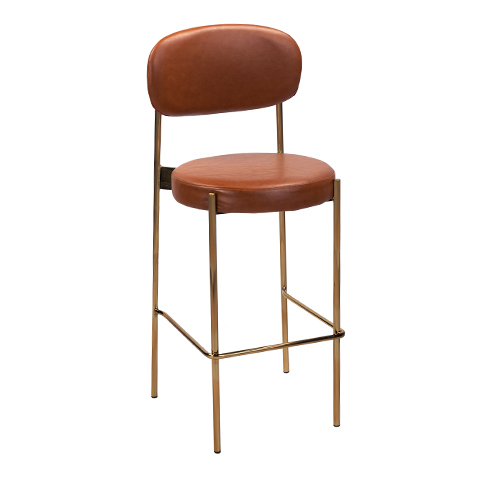 Duke Bar Stool Gold
