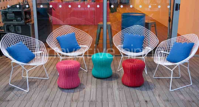 Features: Industrial Lounge Chairs