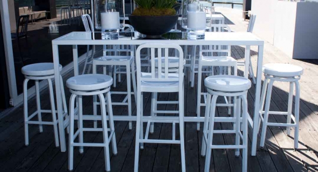 Features: Marine Bar Stools, Navy Bar Stools & Bench Bars