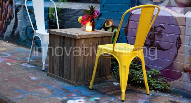 Features: Tolix Chairs