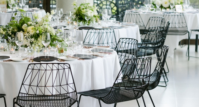 Features: Black Arrowe Chairs