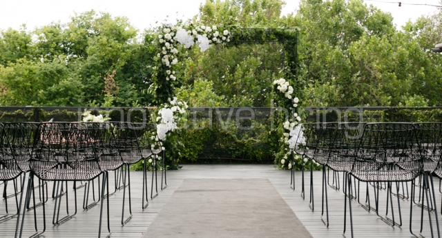 Features: Black Arrowe Chairs
