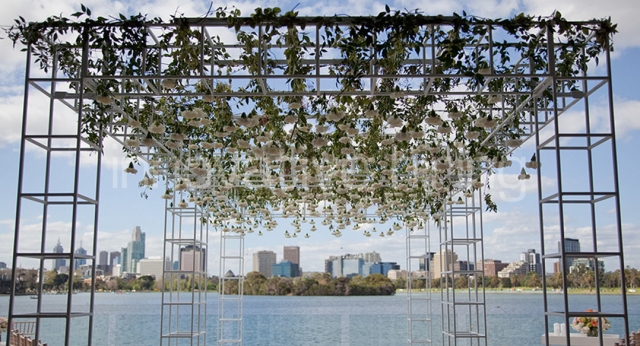 Features: Wire Pergola