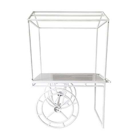 Wire Flower Cart