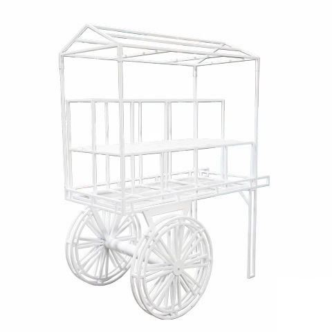 Wire Flower Cart