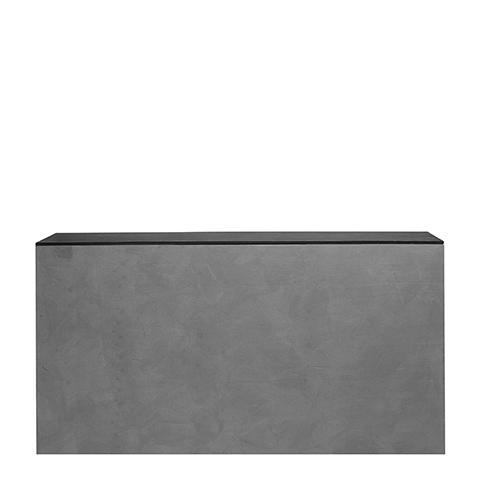 Faux Concrete Food Station