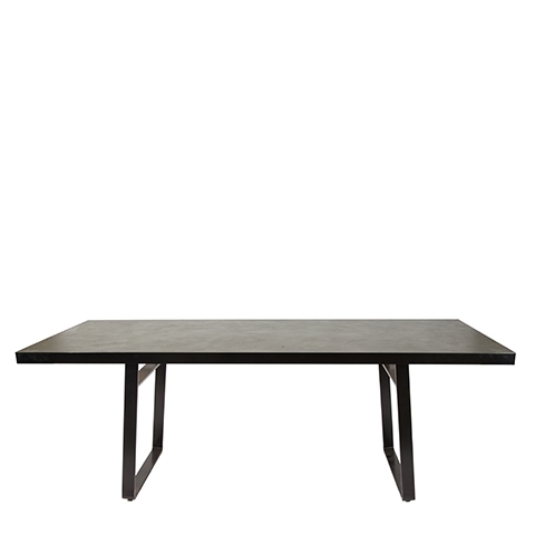 Faux Concrete Dining Table