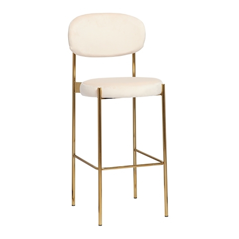Duke Bar Stool Gold
