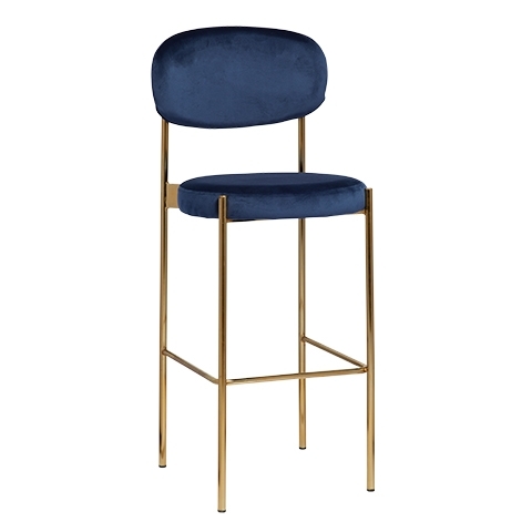 Duke Bar Stool Gold