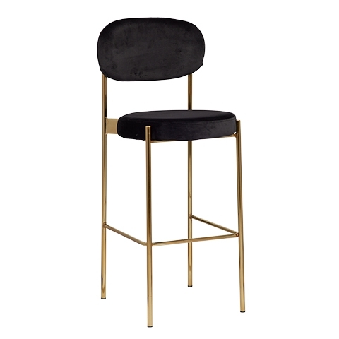 Duke Bar Stool Gold