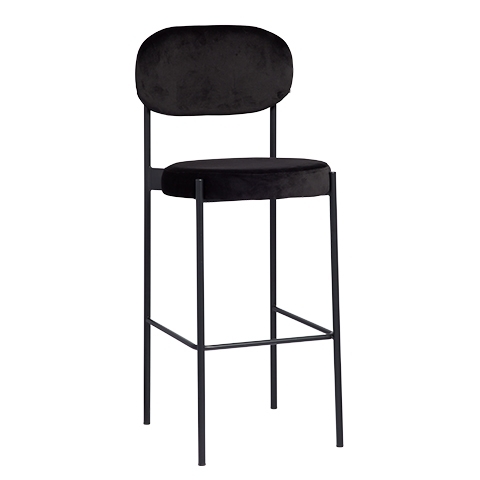 Duke Bar Stool Black