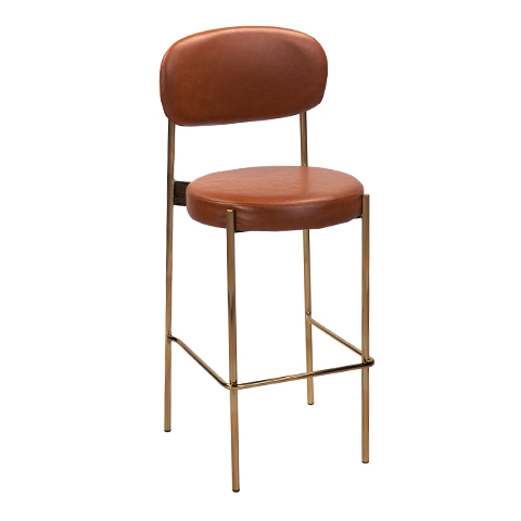 Duke Bar Stool Gold