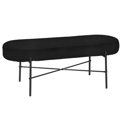 Duke Ottoman - Black