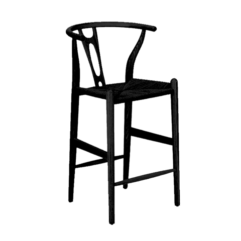 Wishbone Bar Stool